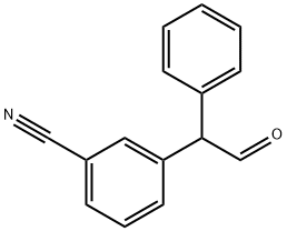 3-(2-氧代-1-苯基乙基)苯甲腈, 1207202-12-7, 结构式