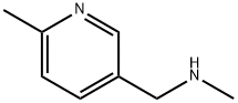 2-甲基-5-[(甲氨基)甲基]吡啶, 120740-02-5, 结构式