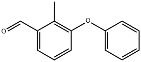 2-甲基-3-苯氧基苯甲醛 结构式