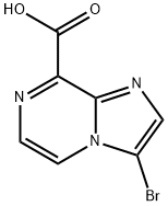 3-溴吲哚[1,2-A]吡嗪-8-羧酸, 1208082-43-2, 结构式