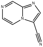 IMidazo[1,2-a]pyrazine-3-carbonitrile Struktur