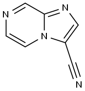 IMidazo[1,2-a]pyrazine-3-carbonitrile Struktur