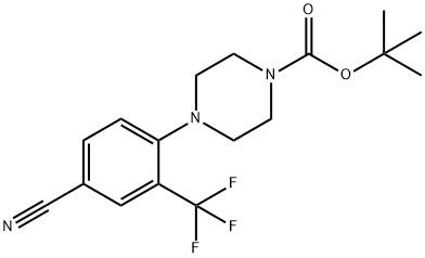 1208089-38-6 tert-Butyl 4-(4-cyano-2-(trifluoroMethyl)phenyl)piperazine-1-carboxylate