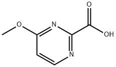 4-甲氧基嘧啶-2-羧酸,1208682-80-7,结构式
