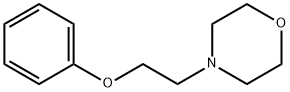 4-(2-苯氧基乙基)吗啉, 1209-10-5, 结构式