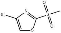 4-溴-2-(甲磺基)噻唑, 1209457-93-1, 结构式