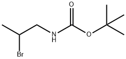 N-BOC-2-溴-1-丙胺,121102-88-3,结构式
