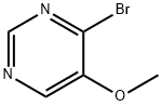 4-溴-5-甲氧基嘧啶 结构式