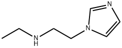 N-乙基-2-(1-咪唑基)乙胺 结构式
