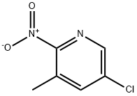 5-chloro-3-Methyl-2-nitropyridine Structure