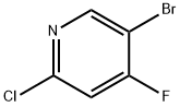 5-溴-2-氯-4-氟吡啶, 1211580-49-2, 结构式