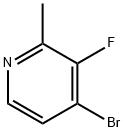 4-BROMO-3-FLUORO-2-METHYLPYRIDINE, 1211583-78-6, 结构式