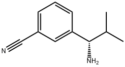 (S)-3-(1-AMino-2-Methylpropyl)benzonitrile hydrochloride Structure