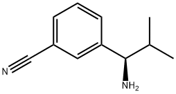 (R)-3-(1-AMino-2-Methylpropyl)benzonitrile hydrochloride Structure