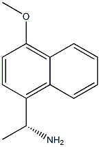 (R)-1-(4-Methoxynaphthalen-1-yl)ethanaMine 结构式