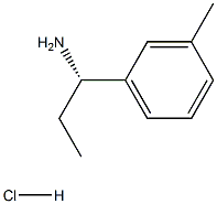 (S)-1-(间甲苯基)丙-1-胺,1212973-31-3,结构式