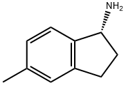 (1R)-5-甲基-2,3-二氢-1H-茚-1-胺, 1212975-55-7, 结构式