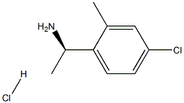 (R)-1-(4-氯-2-甲氧基苯基)乙胺盐酸盐, 1213041-18-9, 结构式