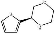 (R)-3-(Thiophen-2-yl)Morpholine Structure