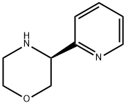 (S)-3-(Pyridin-2-yl)Morpholine, 1213373-02-4, 结构式