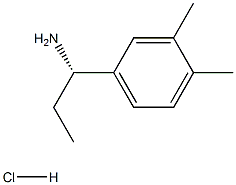(S)-1-(3,4-DiMethylphenyl)propan-1-aMine hydrochloride Struktur