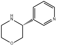 (R)-3-(吡啶-3-基)吗啉, 1213691-34-9, 结构式
