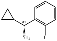 (R)-Cyclopropyl(2-fluorophenyl)MethanaMine hydrochloride Structure