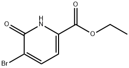 5-溴-6-羟基吡啶甲酸乙酯, 1214346-74-3, 结构式
