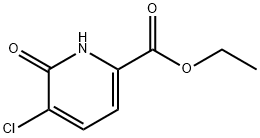 5-氯-6-氧代-1,6-二氢吡啶-2-羧酸乙酯, 1214347-24-6, 结构式