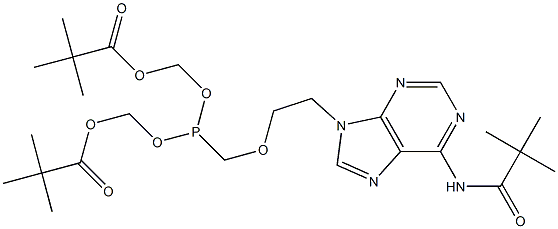 Adefovir Dipivoxil Impurity 1 Struktur
