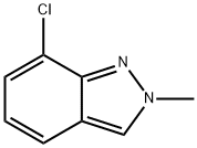 7-氯-2-甲基-2H-吲唑, 1216469-16-7, 结构式