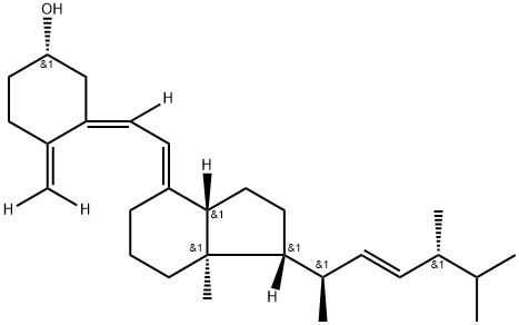 度骨化醇-D3 结构式