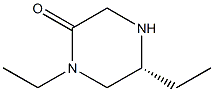 (R)-1,5-DIETHYLPIPERAZIN-2-ONE Structure