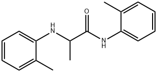 N-(o-tolyl)-2-(o-tolylaMino)propanaMide Structure