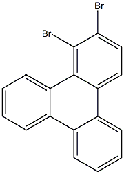 2,7-DibroMo-triphenylene 化学構造式