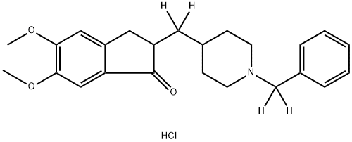 多奈哌齐-D4, 1219798-88-5, 结构式