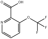 3-(trifluoroMethoxy)picolinic acid Structure
