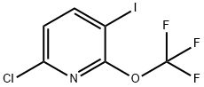 6-chloro-3-iodo-2-(trifluoroMethoxy)pyridine Structure