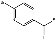 2-BroMo-5-(difluoroMethyl)pyridine, 97% Struktur