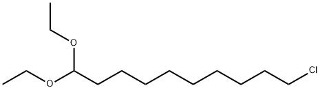 10-氯-1,1-二乙氧基癸烷,1221273-58-0,结构式