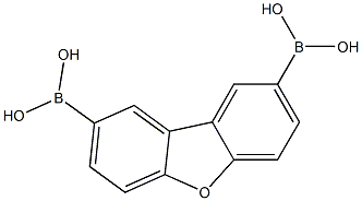 B,B'-2,8-二苯并呋喃二基二硼酸 结构式