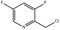 2-氯甲基-3,5-二氟吡啶 结构式
