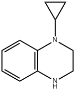1-环丙基-1,2,3,4-四氢喹喔啉, 1224640-13-4, 结构式