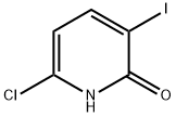 6-氯-3-碘-2-羟基吡啶, 1224719-11-2, 结构式