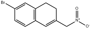 7-BroMo-3-(nitroMethyl)-1,2-dihydronaphthalene Structure