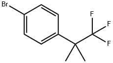 1-溴-4-(1,1,1-三氟-2-甲基丙-2-基)苯, 1225380-05-1, 结构式