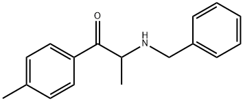 (±)-1-(4-Methylphenyl)-2-(benzylaMino)propan-1-one Structure