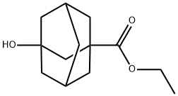 3-羟基-1-金刚烷甲酸乙酯, 122661-59-0, 结构式