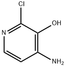 3-Pyridinol, 4-aMino-2-chloro- Structure