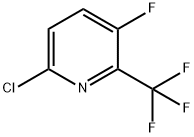 6-Chloro-3-fluoro-2-(trifluoroMethyl)pyridine Structure